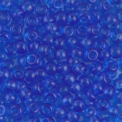 6/0 Miyuki Seed Beads - Transparent Sapphire