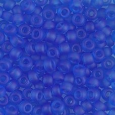 6/0 Miyuki Seed Beads - Matte Transparent Sapphire