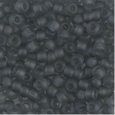 6/0 Miyuki Seed Beads - Matte Transparent Grey - 20gm