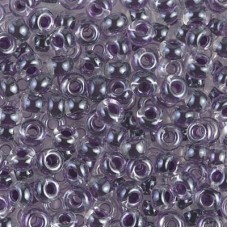 6/0 Miyuki Seed Beads - Grape Lined Crystal - 20gm