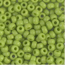 6/0 Miyuki Seed Beads - Opaque Chartreuse