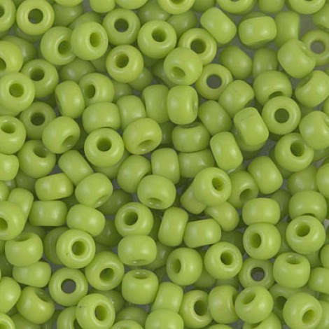 6/0 Miyuki Seed Beads - Opaque Chartreuse
