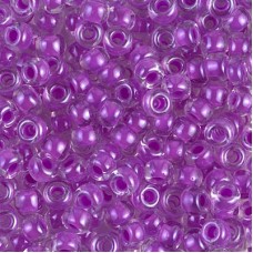 6/0 Miyuki Seed Beads - Luminous Plum Crazy - 20gm