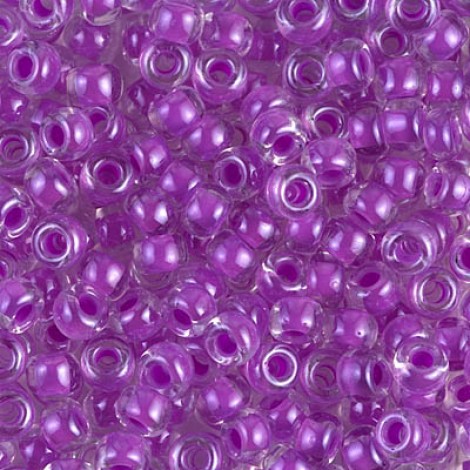6/0 Miyuki Seed Beads - Luminous Plum Crazy - 20gm
