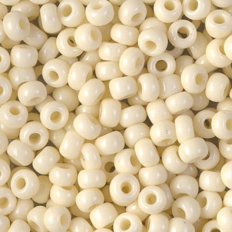 6/0 Miyuki Seed Beads - Ivory Pearl Ceylon Luster - 20gm