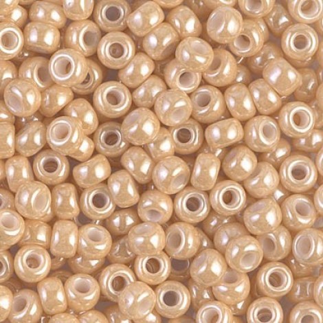 6/0 Miyuki Seed Beads - Light Caramel Ceylon