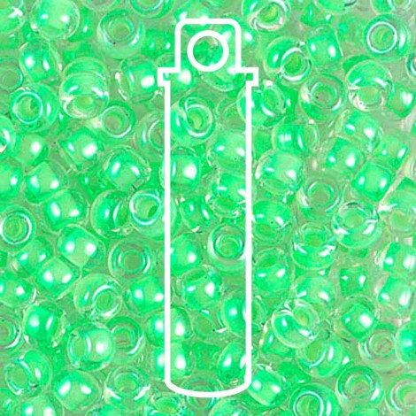 6/0 Miyuki Seed Beads - Luminous Mint Green - 20gm 6/0 Miyuki Seed Beads - Luminous Mint Green - 20gm