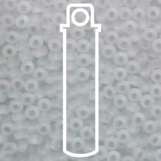 6/0 Miyuki Seed Beads - Matte Transparent Crystal - 20gm