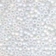 6/0 Miyuki Seed Beads - Matte Transparent Crystal AB - 20gm
