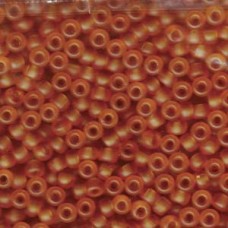 8/0 Miyuki Seed Beads - Matte Transparent Topaz - 20gm