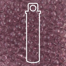 6/0 Miyuki Seed Beads - Transparent Smoky Amethyst - 20gm