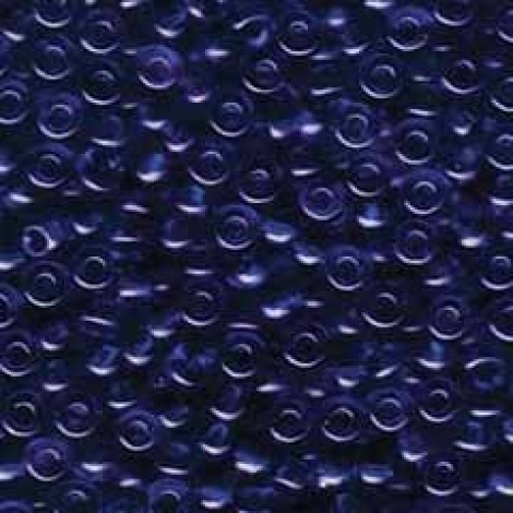 6/0 Miyuki Seed Beads - Transparent Capri Blue - 20gm