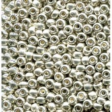 6/0 Miyuki Seed Beads - Galvanised Silver