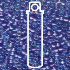 6/0 Miyuki Seed Beads - Colour Lined Amethyst/Aqua