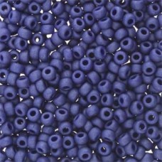 8/0 Miyuki Seed Beads - Matte Opaque Cobalt - 22gm