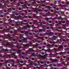6/0 Miyuki Seed Beads - Berry Lined Crystal AB - 20gm
