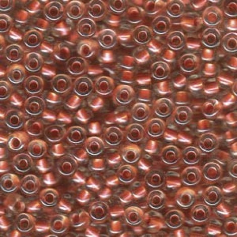 6/0 Miyuki Seed Beads - Pearlised Crystal/Copper - 250gm Bulk Factory Pack