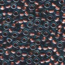 6/0 Miyuki Seed Beads - Pearlised Aqua/Copper - 12.5gm