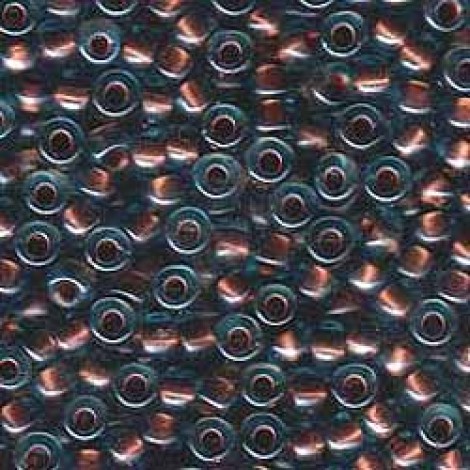 6/0 Miyuki Seed Beads - Pearlised Aqua/Copper
