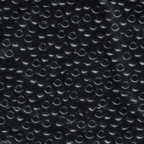 6/0 Miyuki Seed Beads - Opaque Black