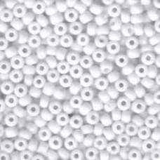 6/0 Miyuki Seed Beads - Opaque White - 20gm