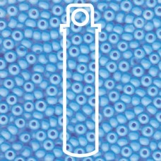 6/0 Miyuki Seed Beads - Matte Opaque Turquoise Blue - 20gm