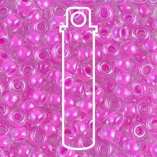 6/0 Miyuki Seed Beads - Luminous Hot Magenta - 20gm
