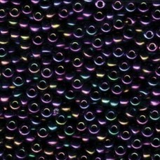6/0 Miyuki Seed Beads - Met Dk Plum Iris