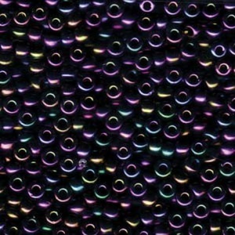 6/0 Miyuki Seed Beads - Metallic Dark Plum Iris - 20gm 6/0 Miyuki Seed Beads - Metallic Dark Plum Iris - 20gm
