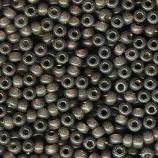 6/0 Miyuki Seed Beads - Rustic Gray Silver Lined Alabaster - 12.5gm