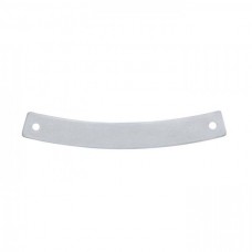 30.6x4mm Sterling Silver Curved 2-Hole Bar - Each