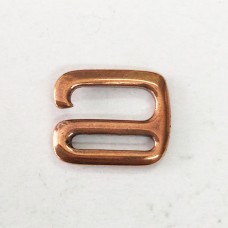 1/2" (12.5mm) TierraCast E-Hook Clasps - Antique Copper Plated - each