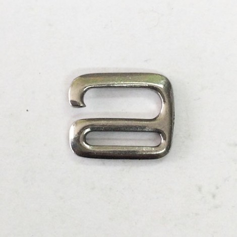1/2" (12.5mm) TierraCast E-Hook Clasps - Antique Pewter - each