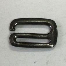3/4" (18mm) TierraCast E-Hook Clasp - Black Oxide Plated - each