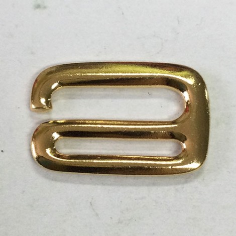 3/4" (18mm) TierraCast E-Hook Clasp - 22K Gold Plated - each