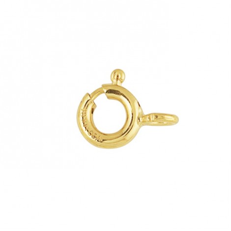 6mm 14kt Gold Filled Italian Spring Ring Clasp