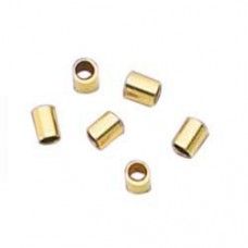3mm .079" ID Gold Filled Crimp Beads