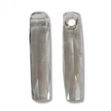 20mm Swarovski 6460 Pendant - Crystal Silver Shade - Each