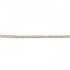 1.8mm 14kt Rose Gold Filled Cable Chain