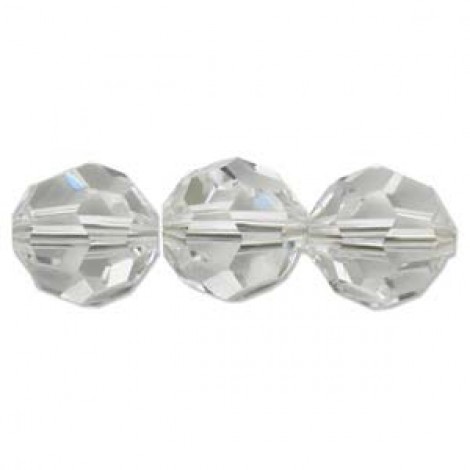 8mm Swarovski Crystal Round Beads - Crystal