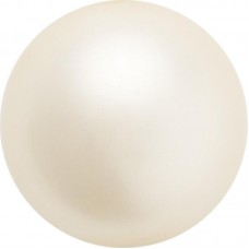 6mm Czech Preciosa Nacre Crystal Pearls - Cream