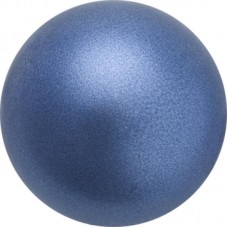 6mm Czech Preciosa Nacre Crystal Pearls - Blue