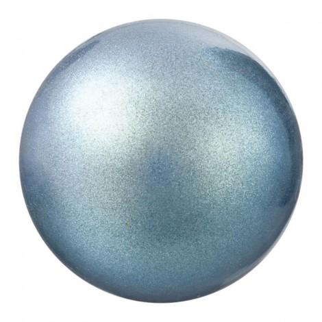 8mm Czech Preciosa Nacre Crystal Pearls - Pearlescent Blue