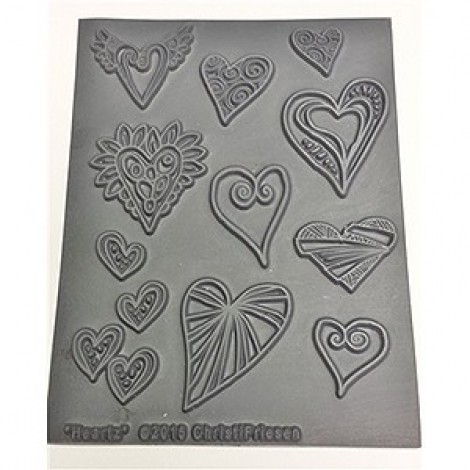 Christi Friesen Texture Sheet - Heartz