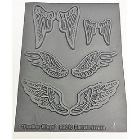 Christi Friesen Texture Sheet - Feather Wings