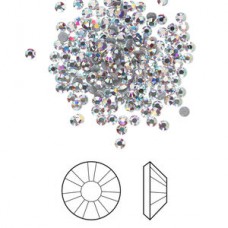 1.9-2.1mm (SS6) Crystal Passions® Hotfix Crystals - Crystal AB - Pack of 24