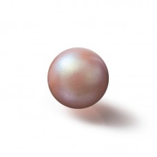 6mm Czech Preciosa Nacre Crystal Pearls - Pearlescent Pink