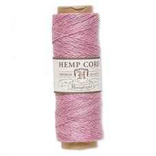 .5mm (10lb) Hemptique Hemp Cord - Light Pink - 205ft