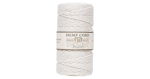 205ft White Bamboo Cord Spool