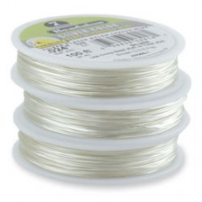 .018" 7-Str Silver Color Beadalon Beading Wire - 30ft